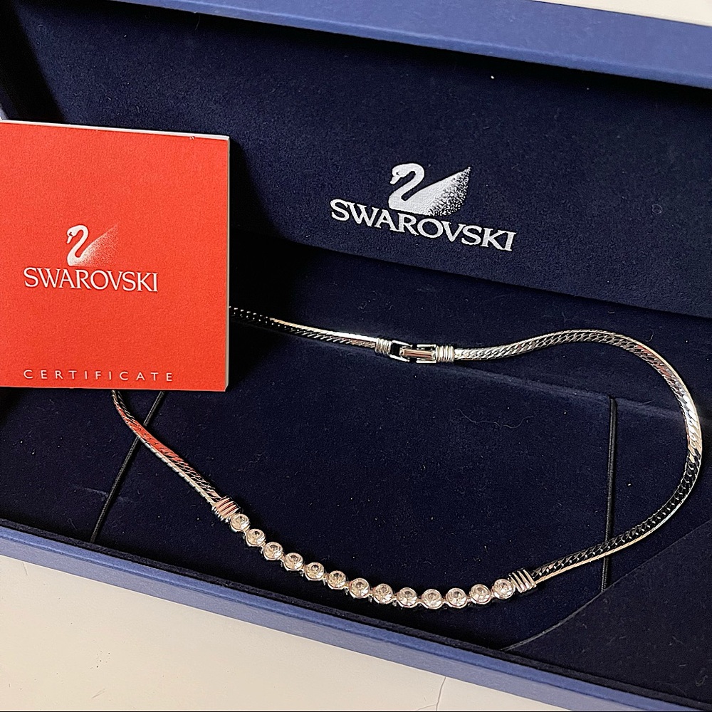 Genuine stamped Swarovski necklace